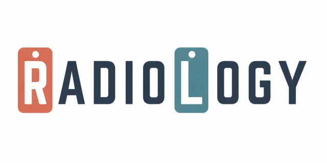 Radiology / Radiologie Schriftzug-Sticker – modernes Design in Deutsch oder Englisch