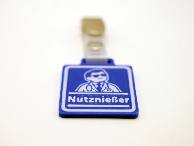 Nutznießer Ausweis-Clip – Arzt