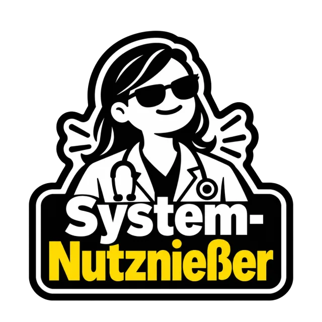 “System-Nutznießer – Female Doctor” Sticker