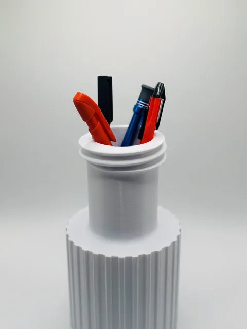 XXL combination pen holder - stackable, eye-catching, functional