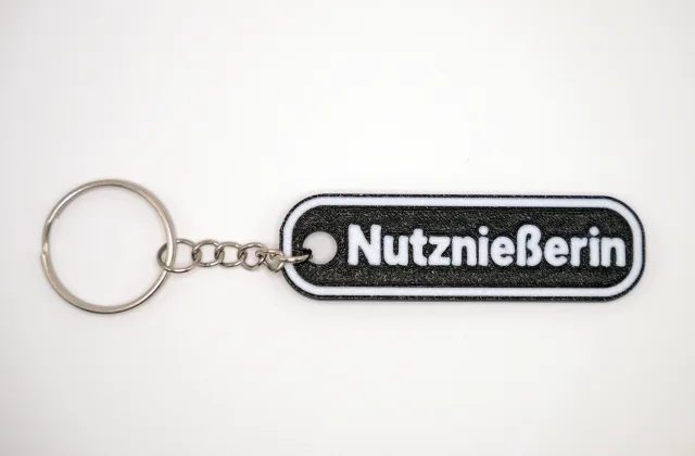 Nutznießerin Schlüsselanhänger