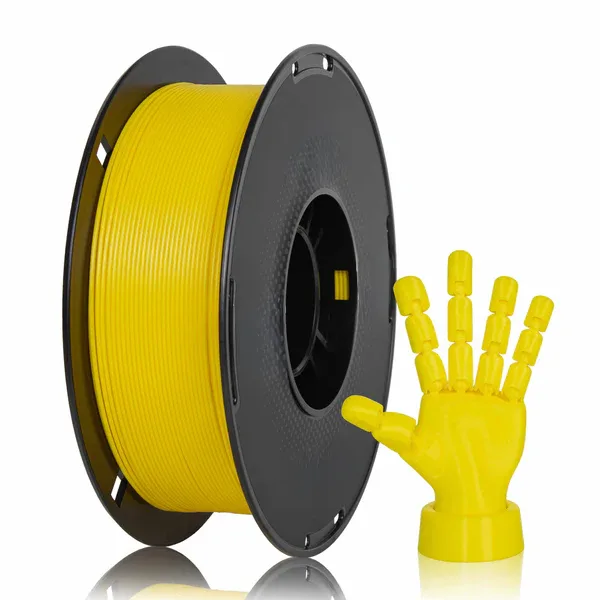 Bright yellow