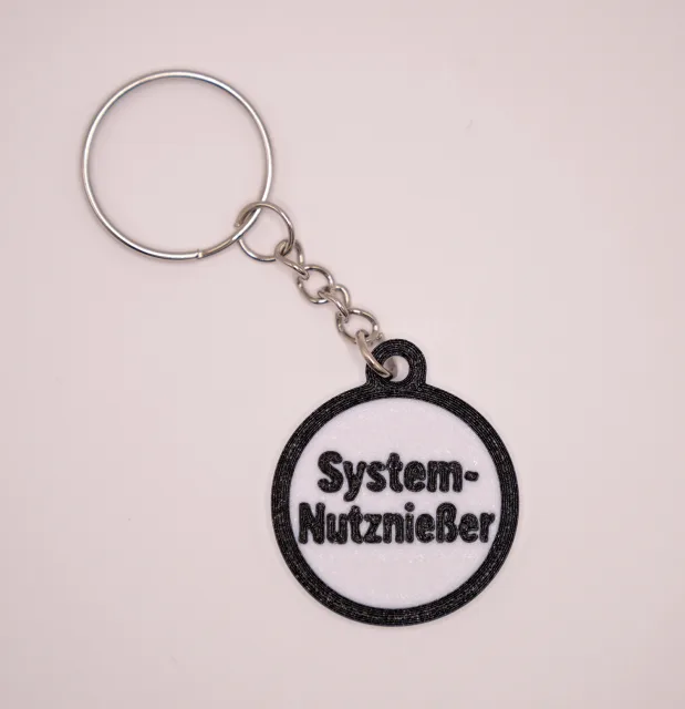 System-Nutznießer Schlüsselanhänger