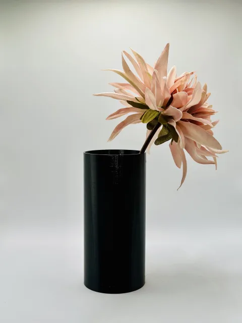 Einsatz für Grabvase 15,5 cm H, 7,3 cm Ø, Vase für Grab, Dekovase