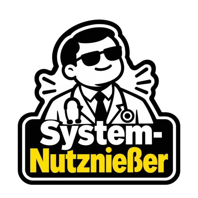 “System-Nutznießer – Doctor” Sticker