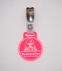 Nutznießer Ausweis-Clip rund – Ärztin