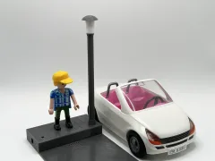 Playmobil Straßenlampe – Gerade, mit oder ohne LED