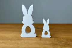 Osterhase als Dekoration oder Serviettenhalterung