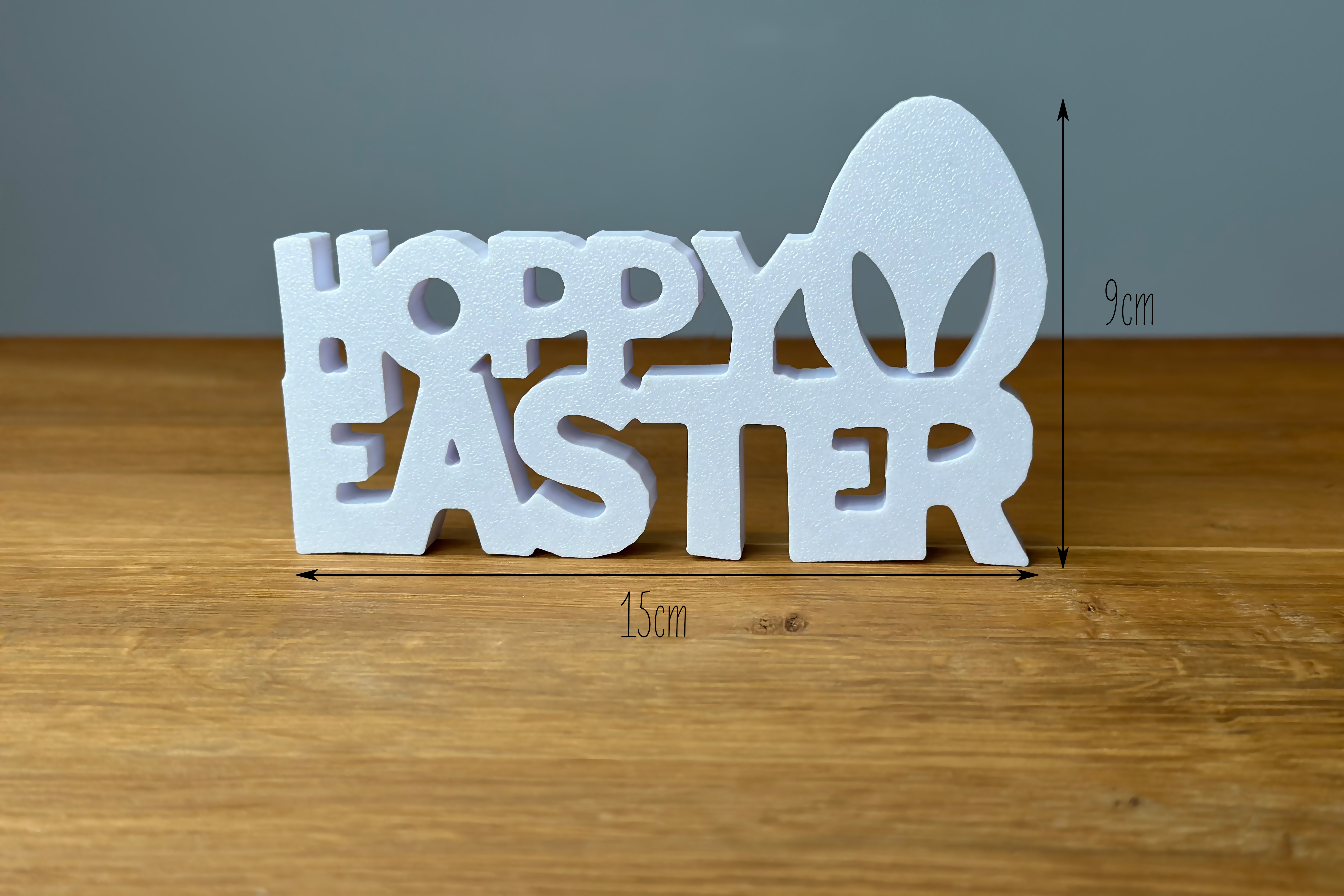 Decoration font "Hoppy Easter"