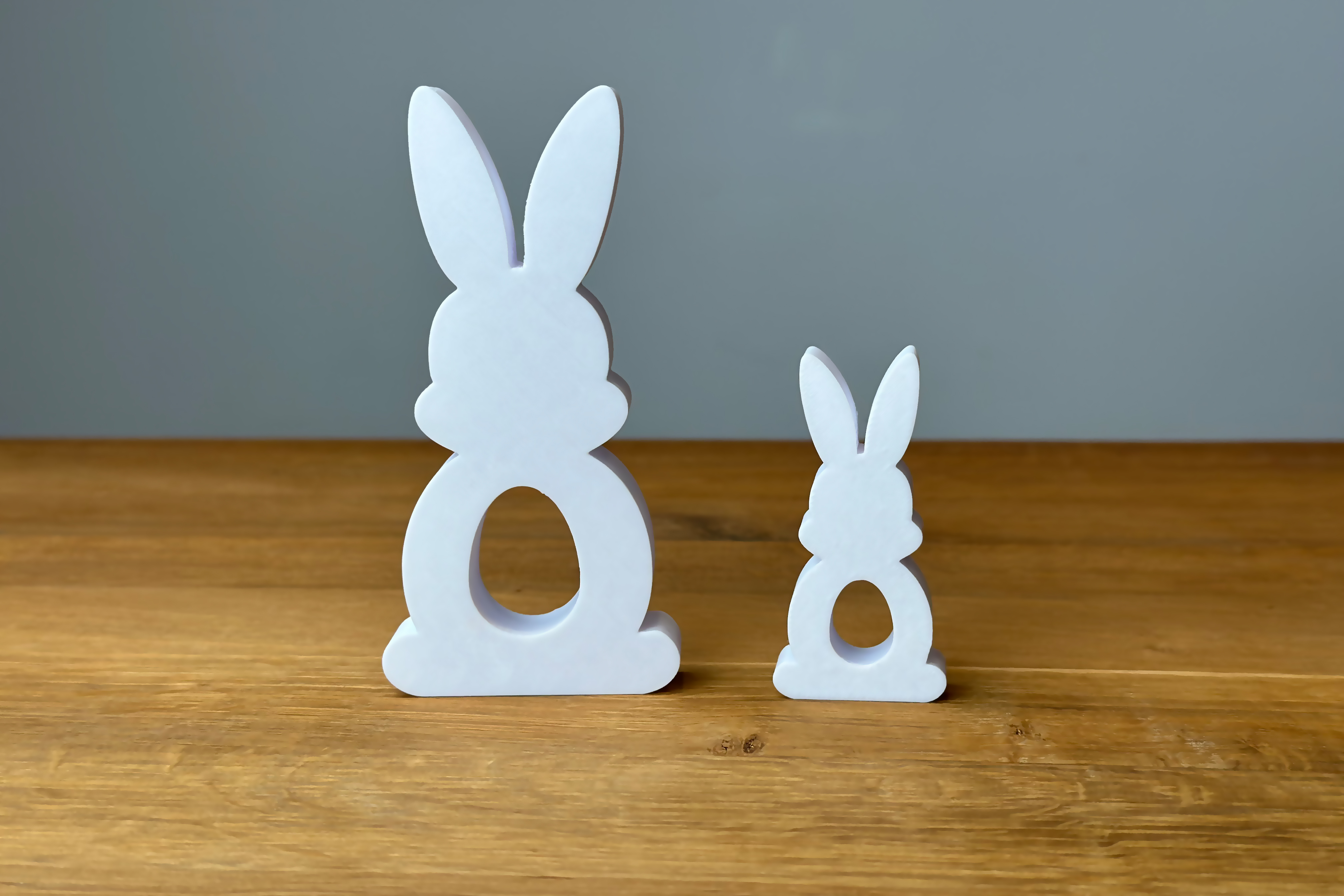 Easter bunny as decoration or napkin holder