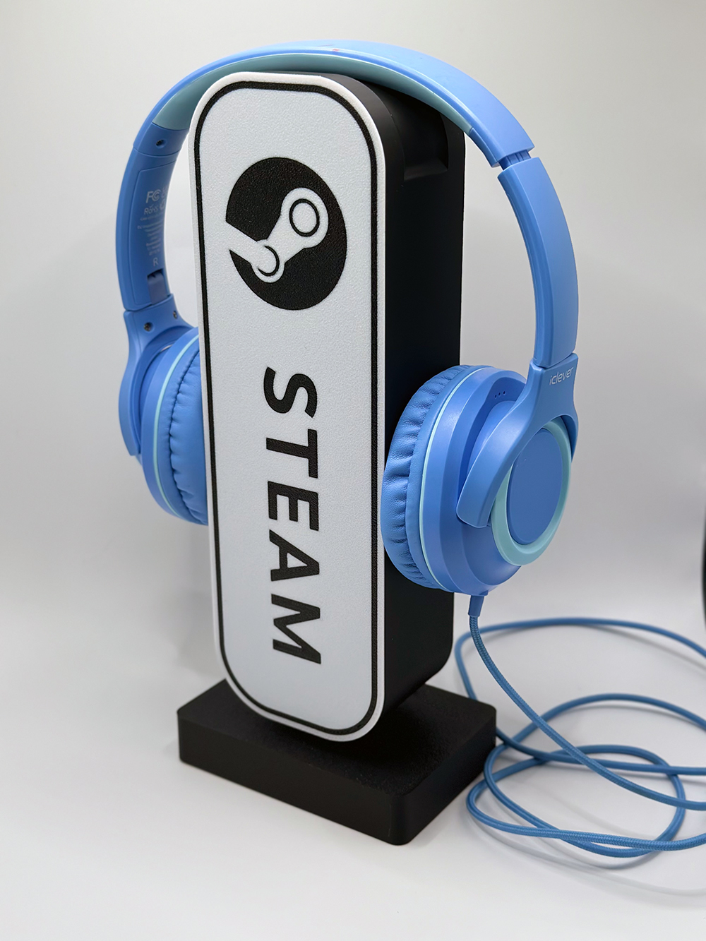 Exclusive headphone stand with LED lighting "Steam"