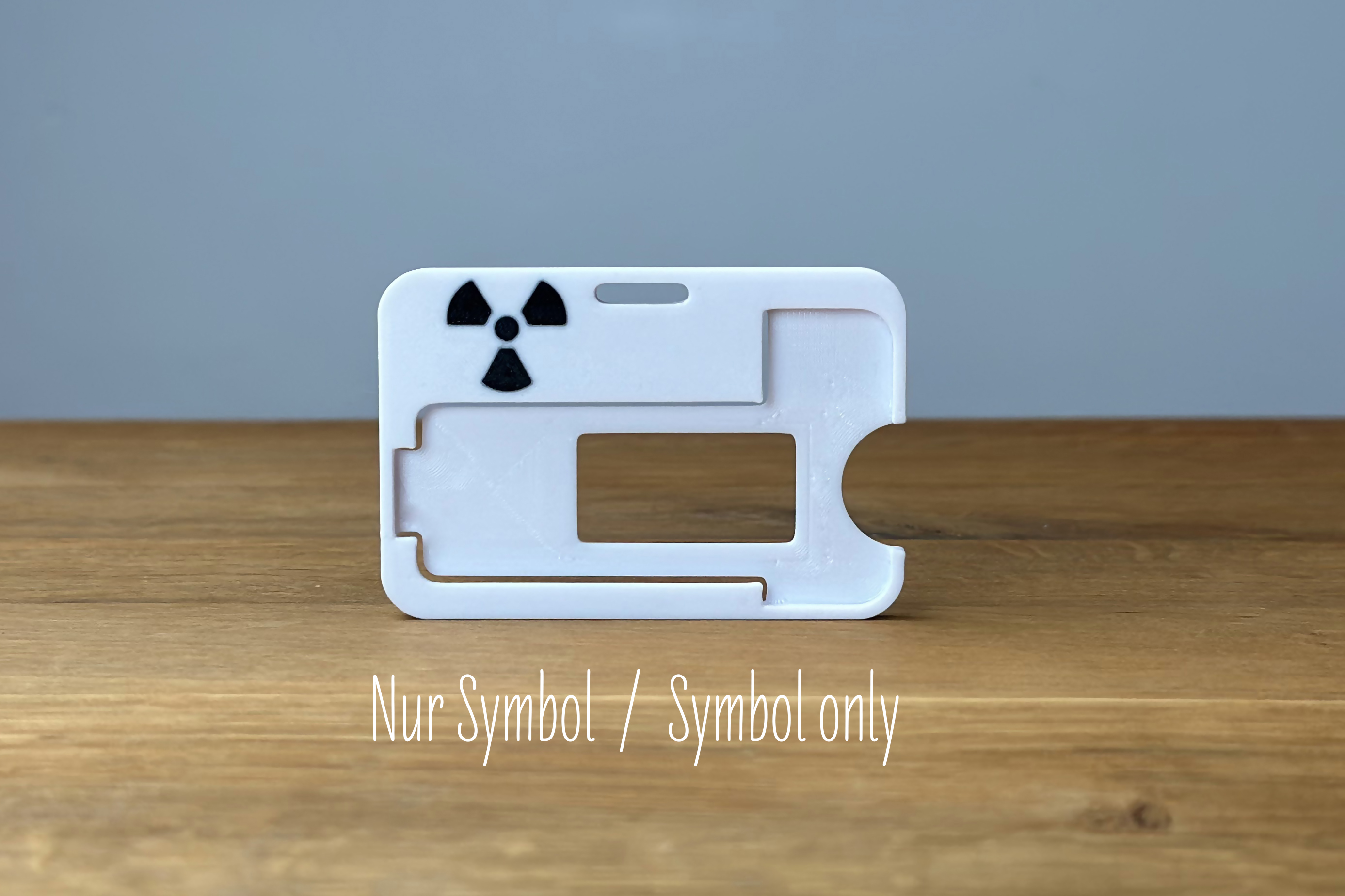 Individualised carrying frame symbol only