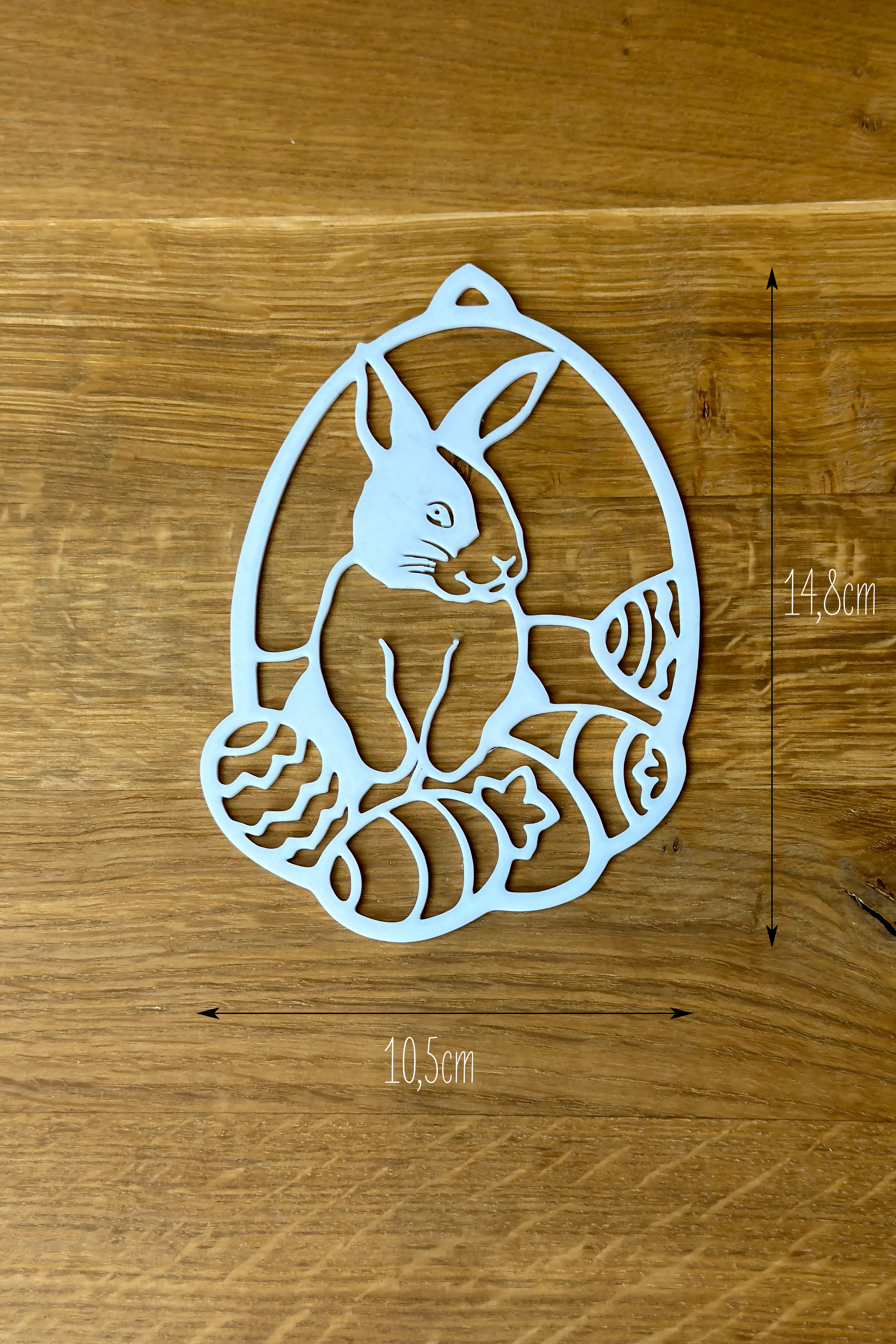 Easter bunny ornament as decoration