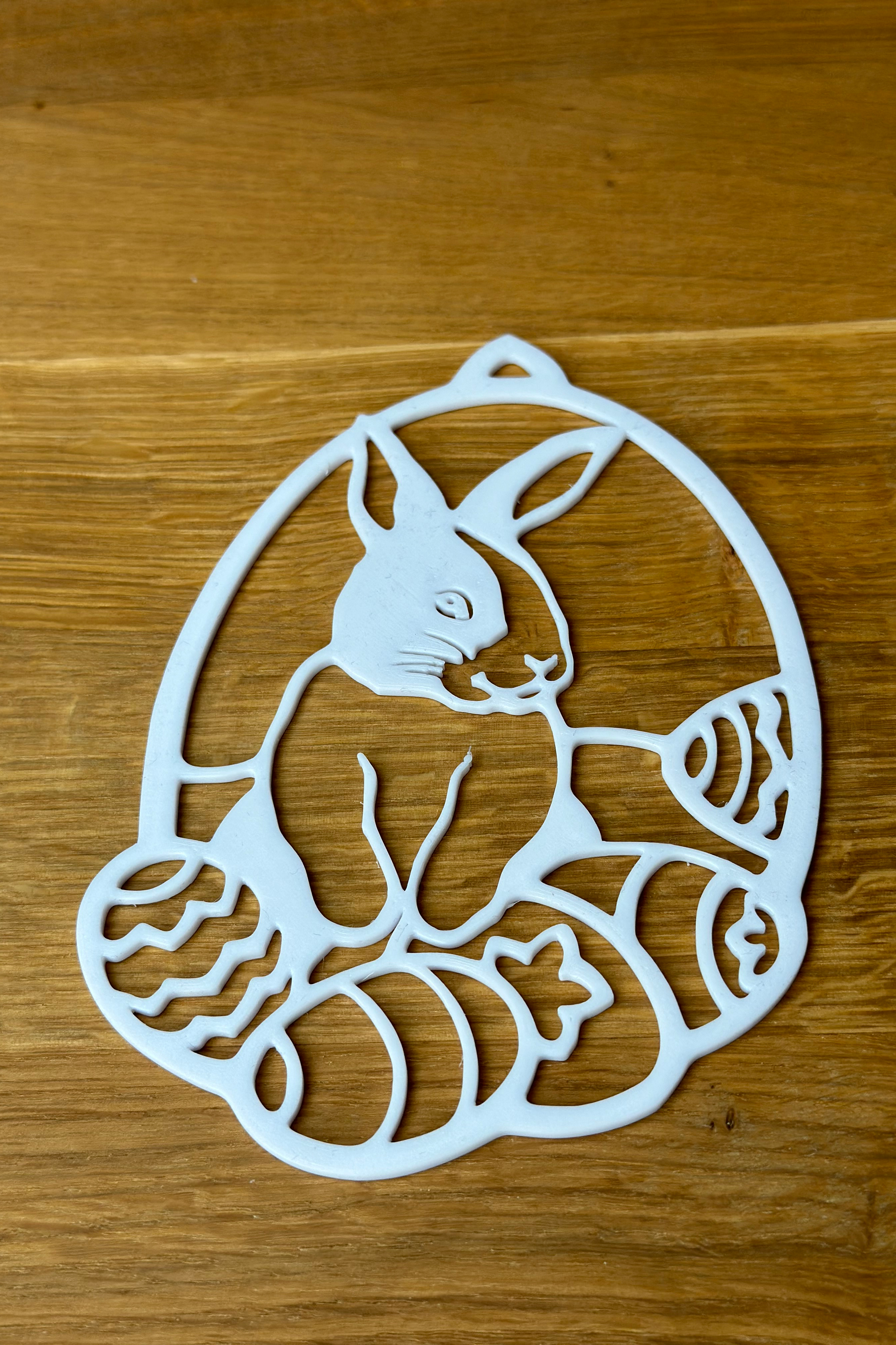 Easter bunny ornament as decoration